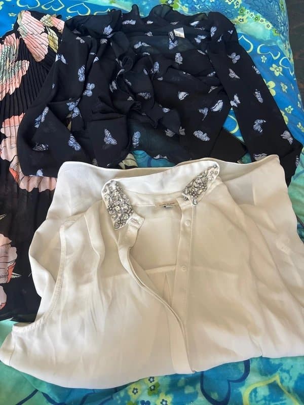 River Island Bundle of pretty blouses, River Island size 6