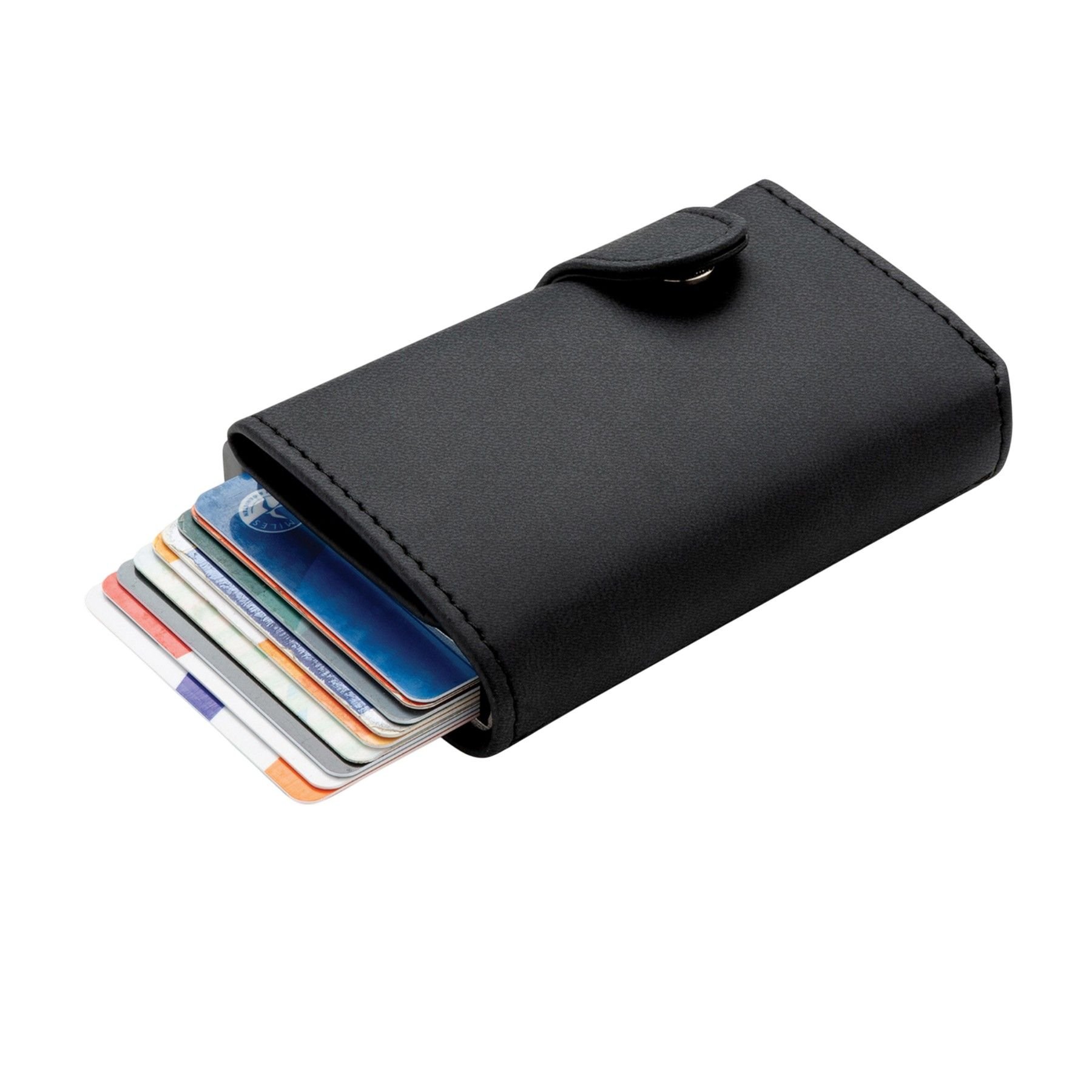 XD Design XD Design Men's Standard Aluminium RFID Blocking Card Holder in Black - 1