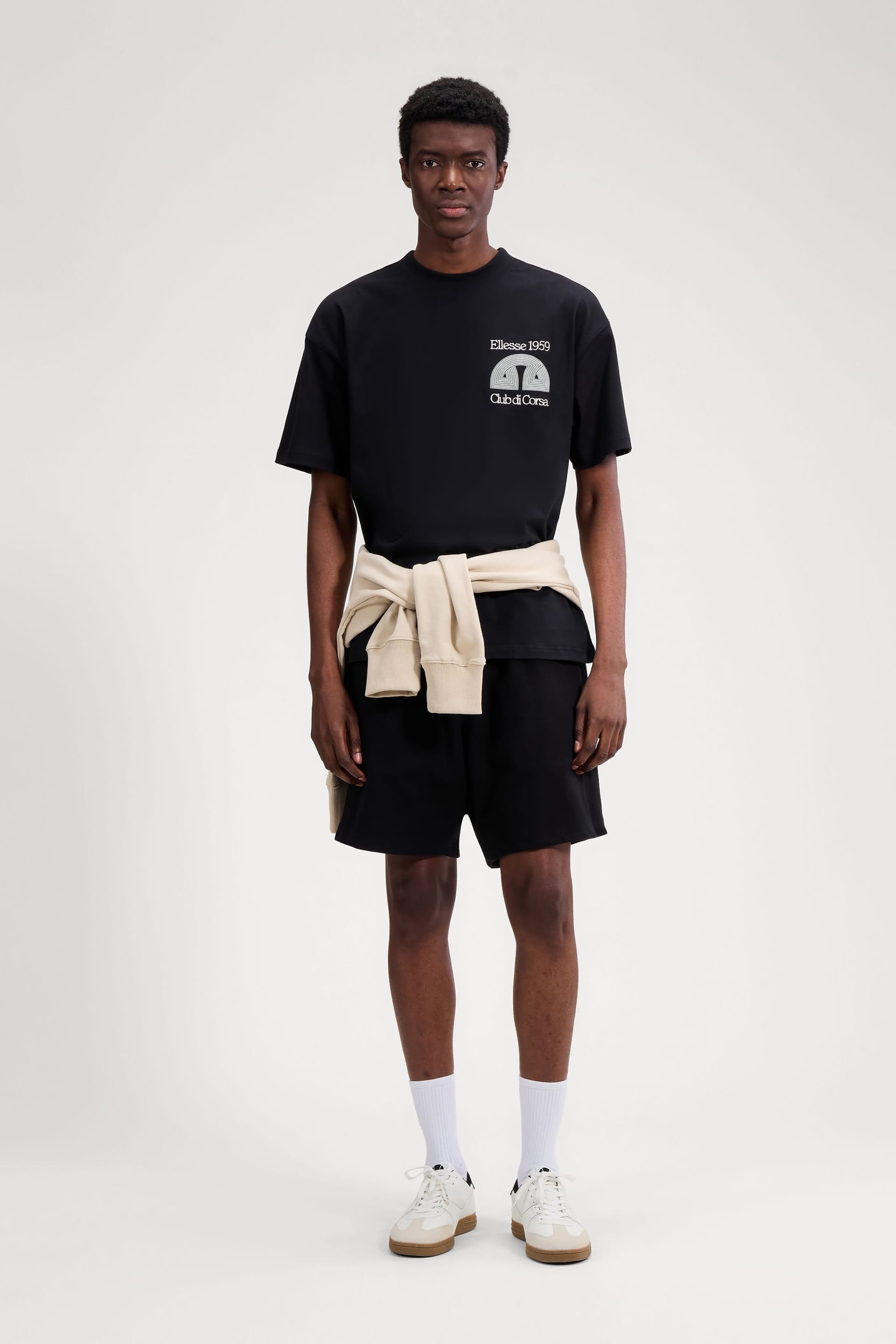 Ellesse Ellesse Men's Club Di Corsa Tee in Black - 4