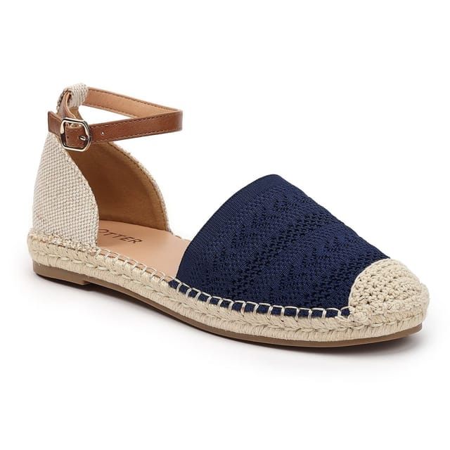 Hotter Hotter Women's 'Castaway' Espadrilles in Navy - 2
