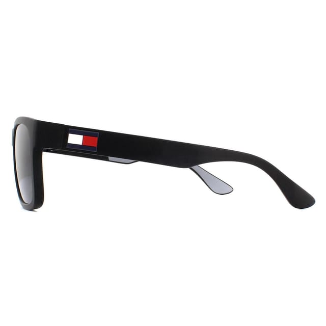 Tommy Hilfiger Tommy Hilfiger Men's Rectangle Black Grey Sunglasses - 3