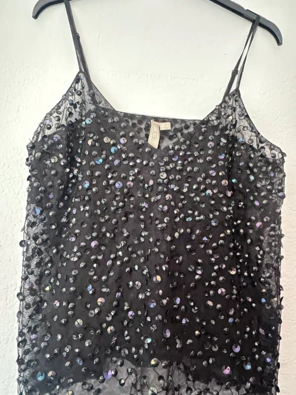 ASOS ASOS sequin cami top