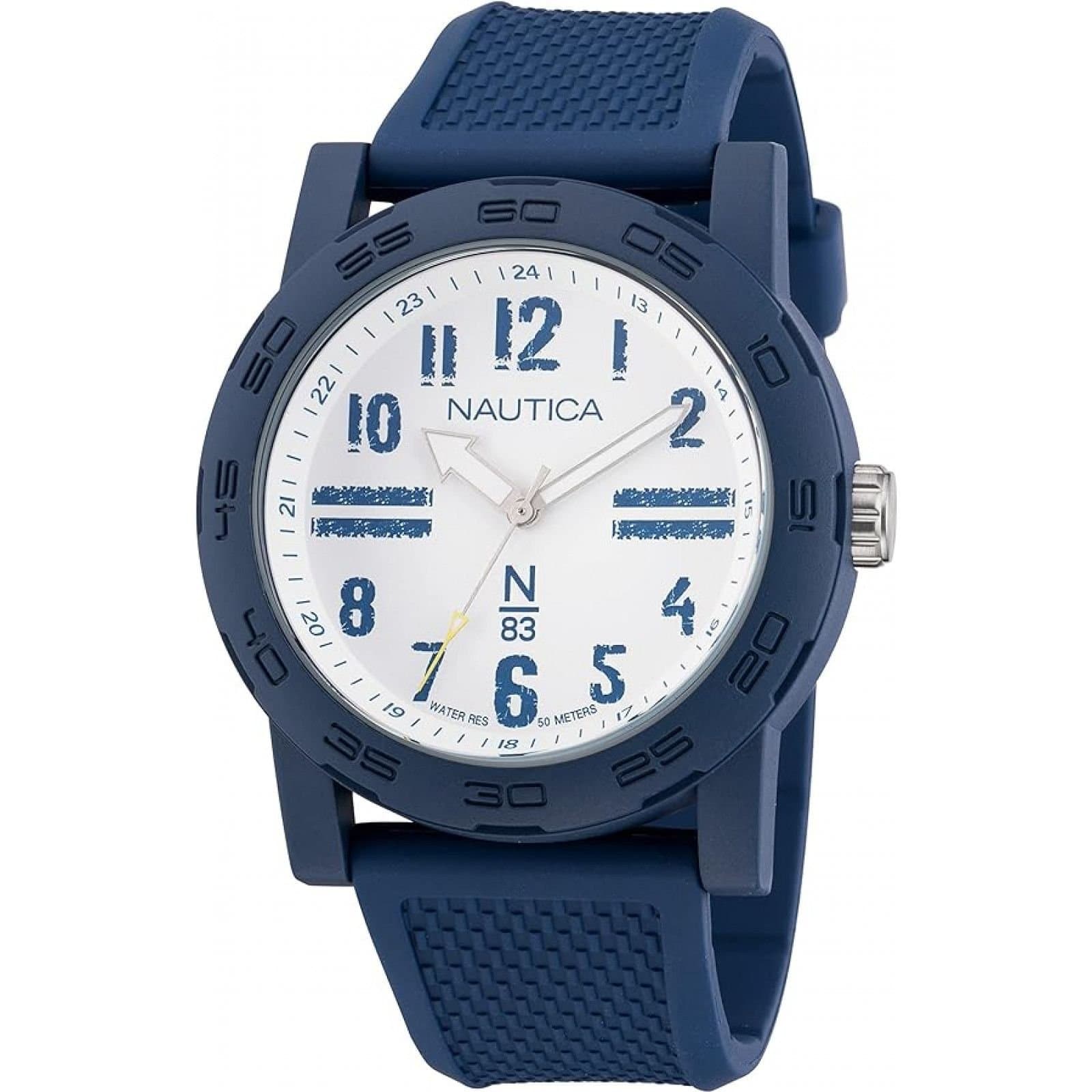 Nautica Nautica Men's NAPATS301 Ayia Triada 43mm Quartz Watch in Blue