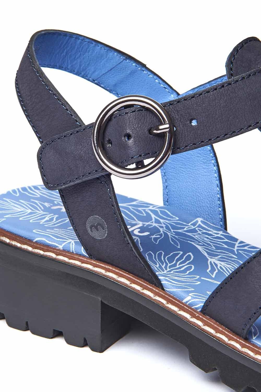Moshulu Moshulu Women's Kynance' Fisherman Sandals in Dark Blue - 3