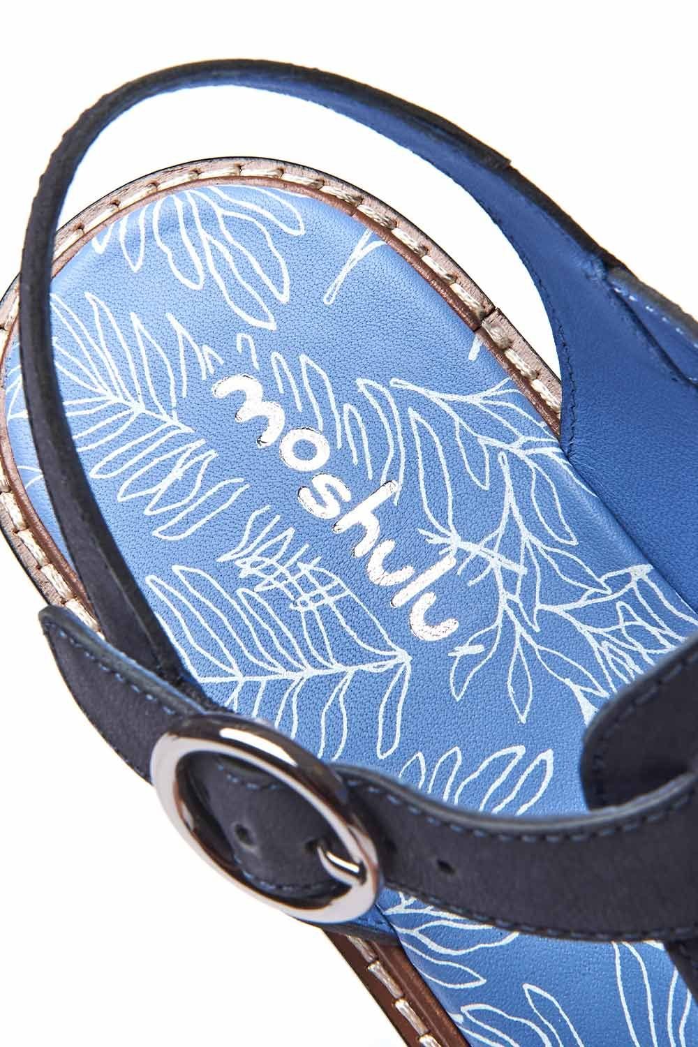 Moshulu Moshulu Women's Kynance' Fisherman Sandals in Dark Blue - 4