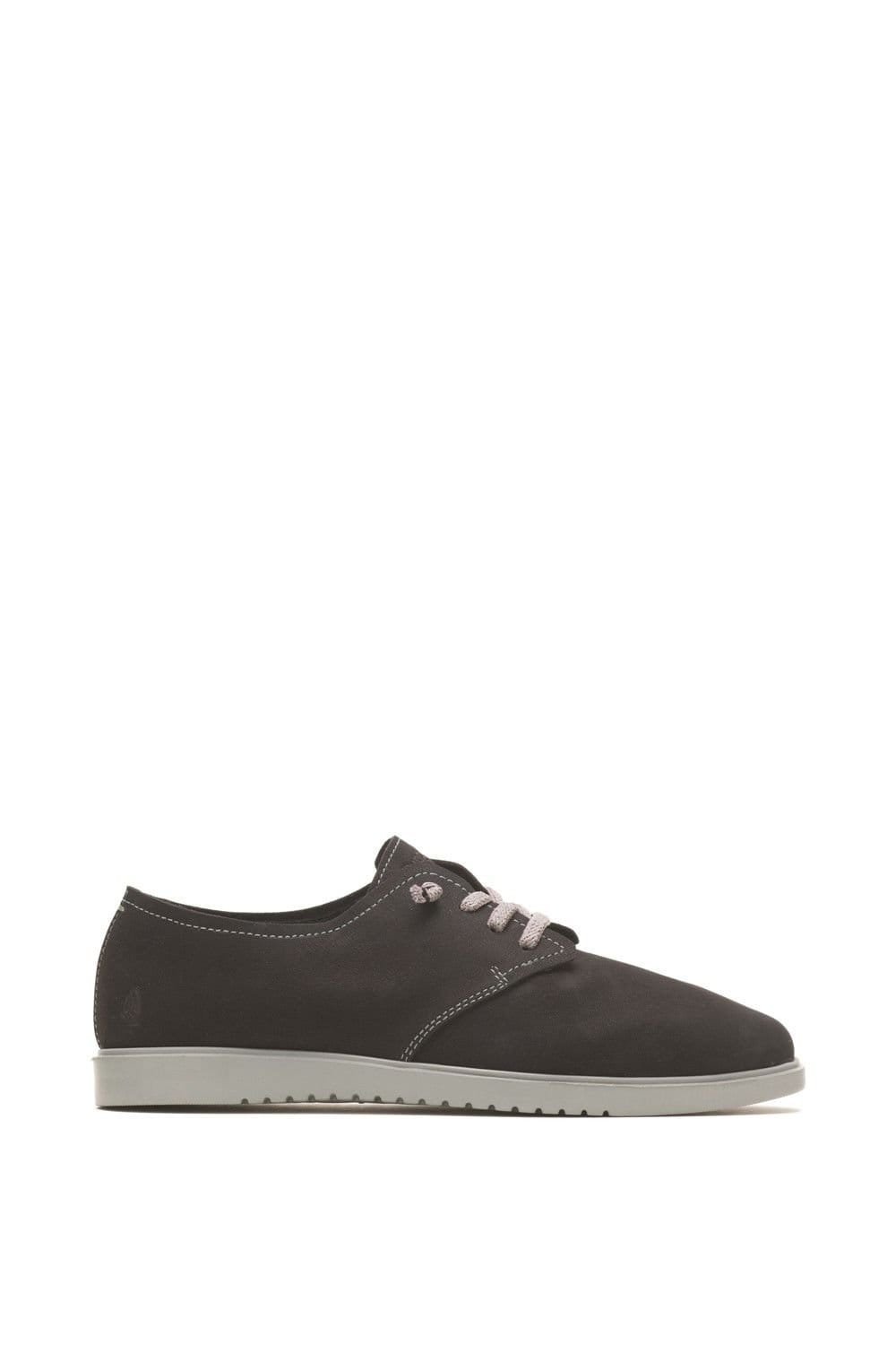 Hush Puppies Hush Puppies Women's 'Everyday' Smooth Leather Lace Shoes in Black - 4