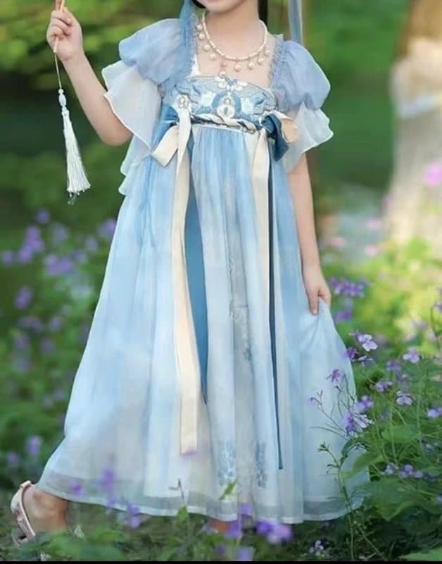 Lovely Beautiful Chinese-Style Children’s Dress – Light & Soft Fabric