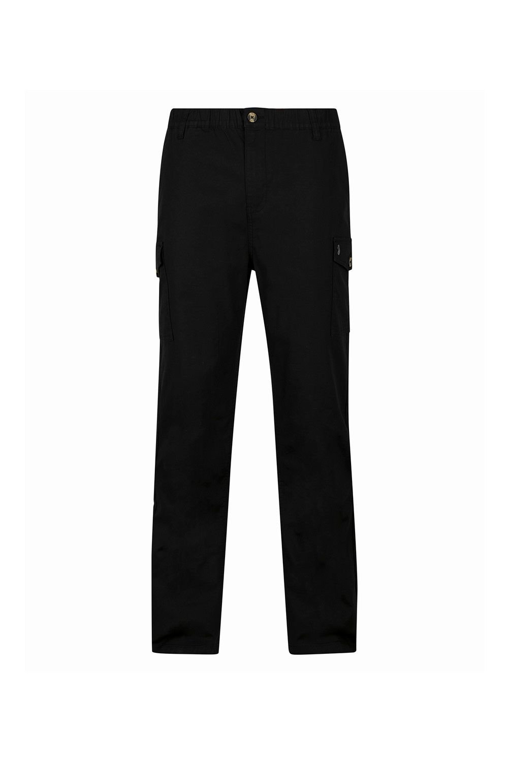 Luke 1977 Luke 1977 Men's Relaxed Future Cargo Trousers in Black - 4