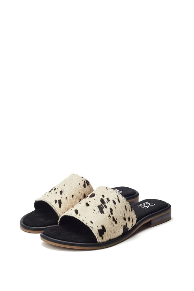 Moda In Pelle Moda In Pelle Women's 'Jarro' Pony Hair Sandals - 3