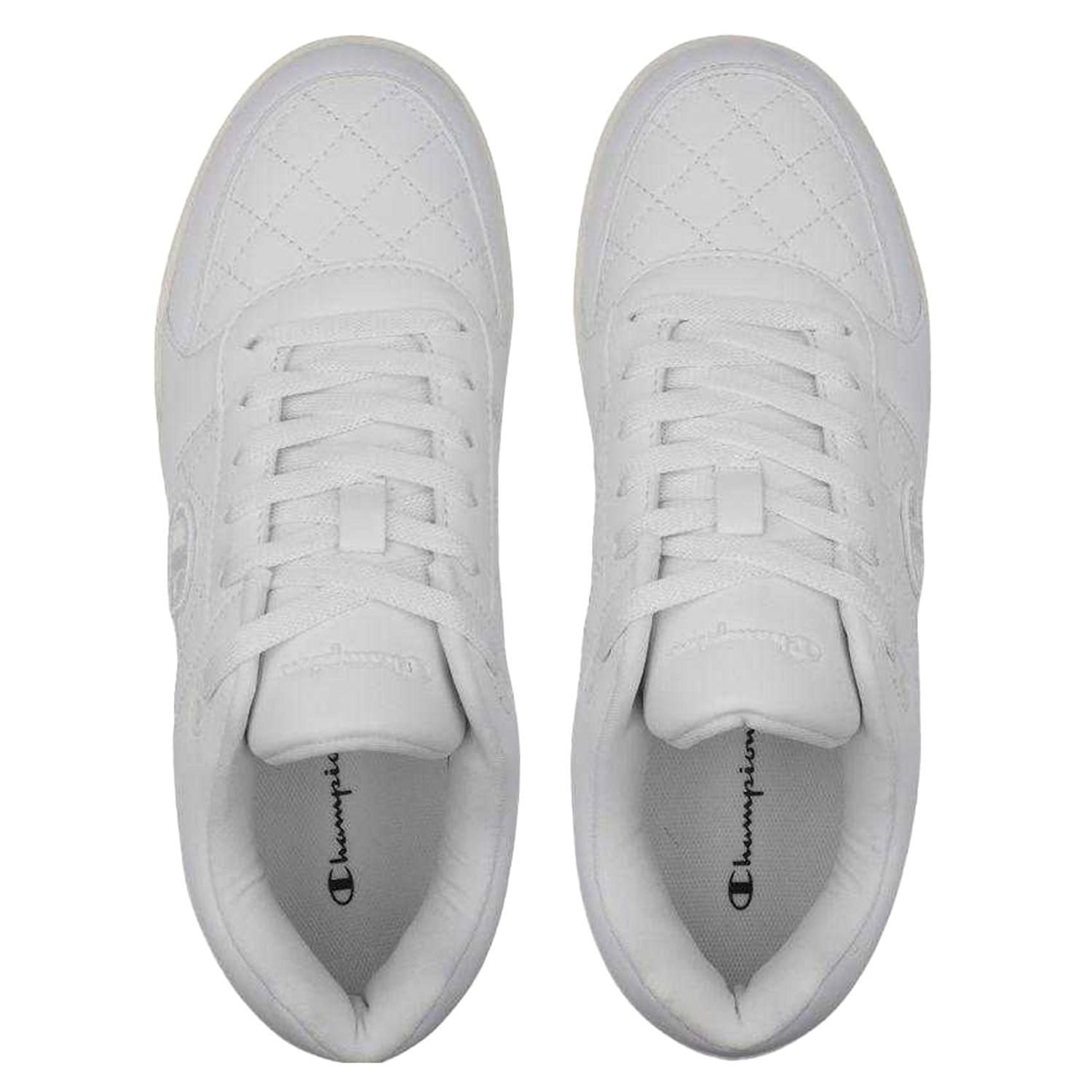 Champion Champion Women's Heritage Quilted Low Trainers in White - 4