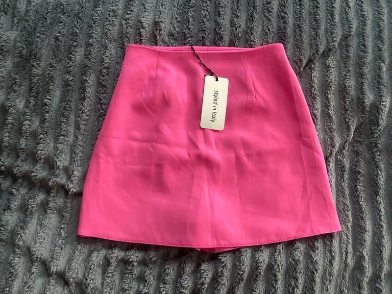 Styled In Italy Pink skort with flowers