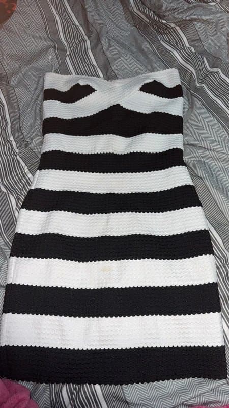 New Look Black and white dress