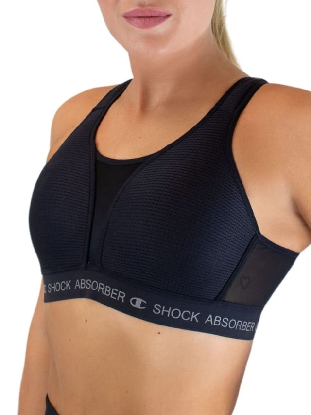 Shock Absorber Shock Absorber Women's Ultimate Run Padded Sports Bra in Black - 3