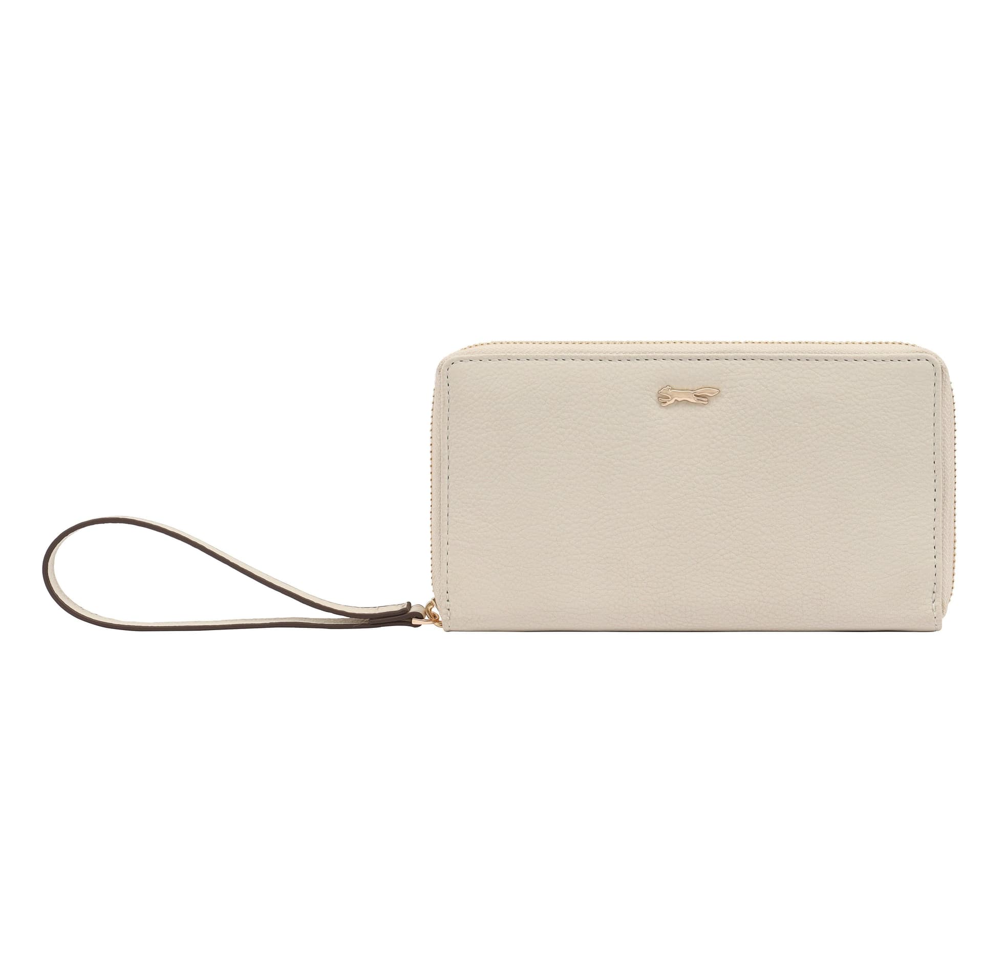 Paul Costelloe Paul Costelloe Women's Tansy Leather Travel Purse in Off-White