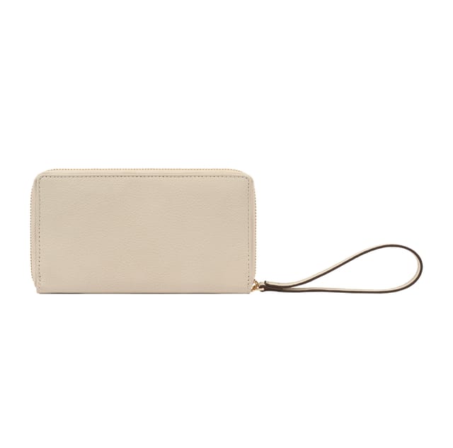 Paul Costelloe Paul Costelloe Women's Tansy Leather Travel Purse in Off-White - 2