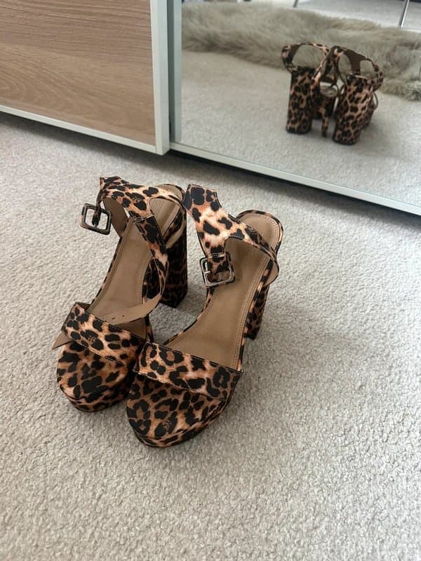 ASOS Leopard heels