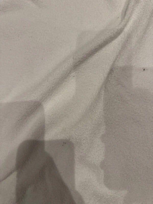 Bershka White V-Neck Tee