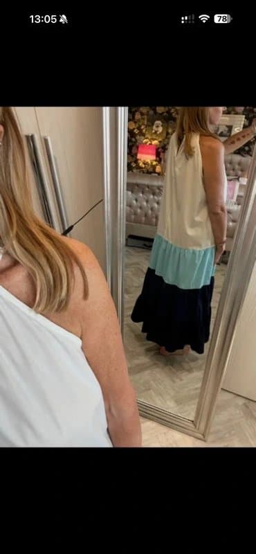 Never Fully Dressed Gorgeous Never Fully Dressed 100% cotton maxi dress size 12