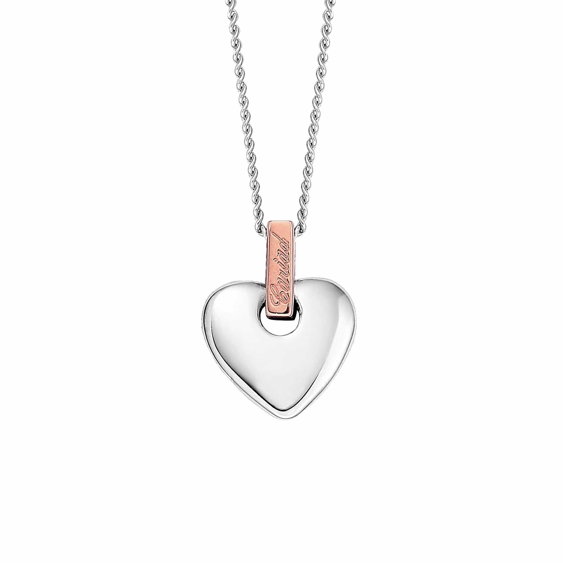 Clogau Clogau Women's Cariad Sterling Silver Pendant in Metallics