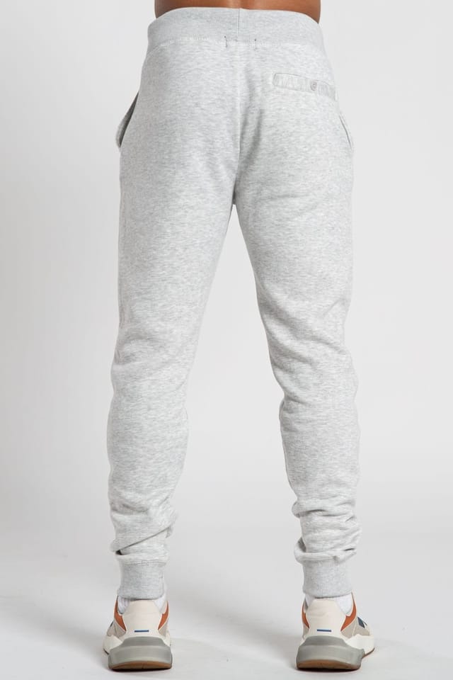 French Connection French Connection Men's Cotton Blend Joggers in Light Grey - 2