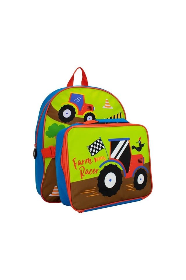 Harry Bear Harry Bear Men's Tractor Backpack & Lunch Bag Set - 2