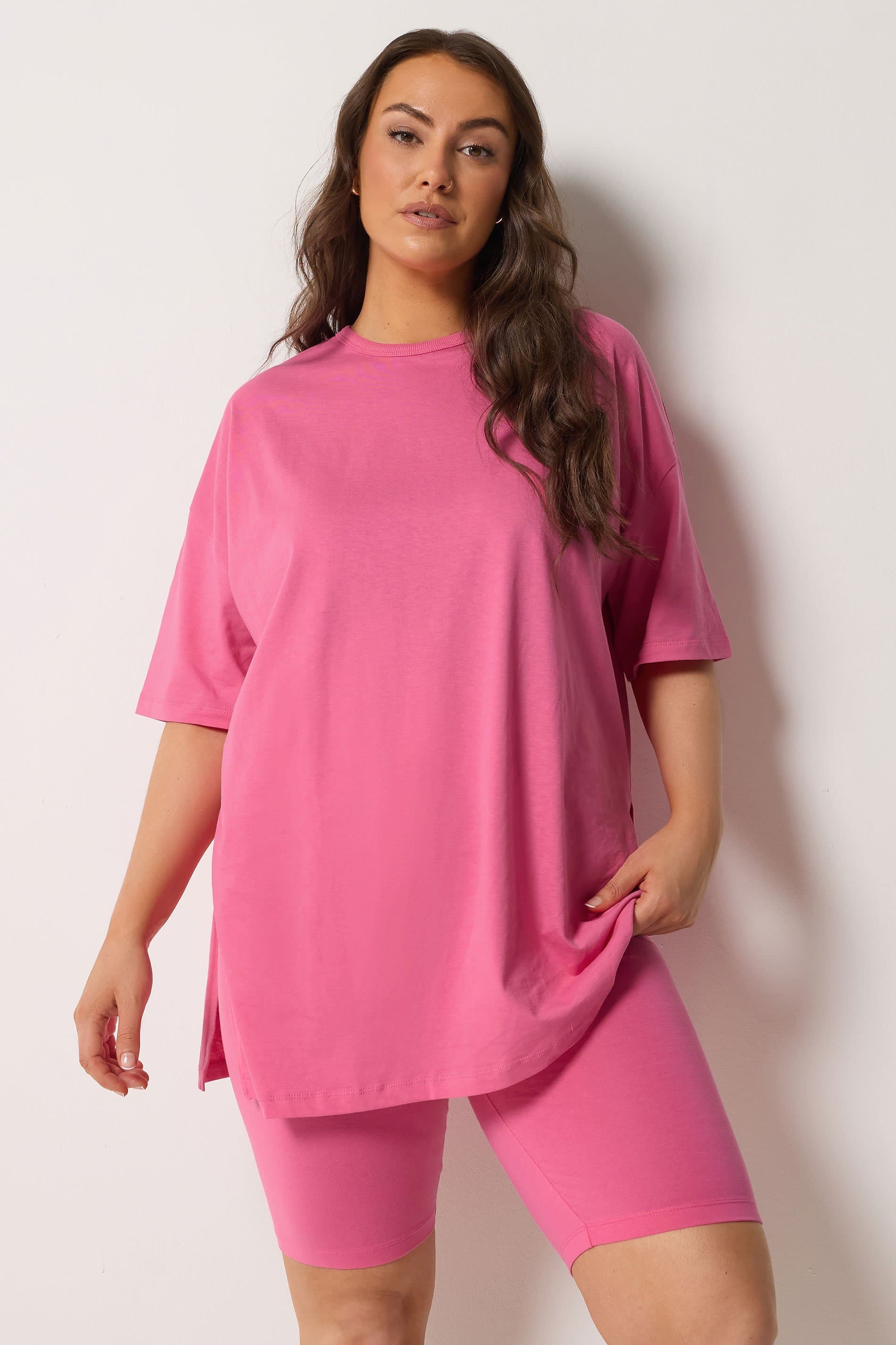 Yours Plus Size Pink Shorts