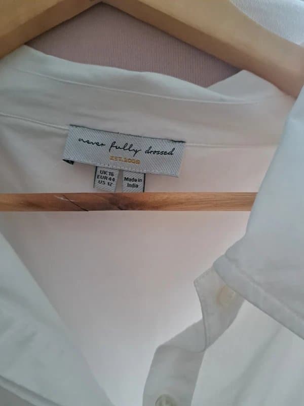 Never Fully Dressed Never fully dress shirt size 16
