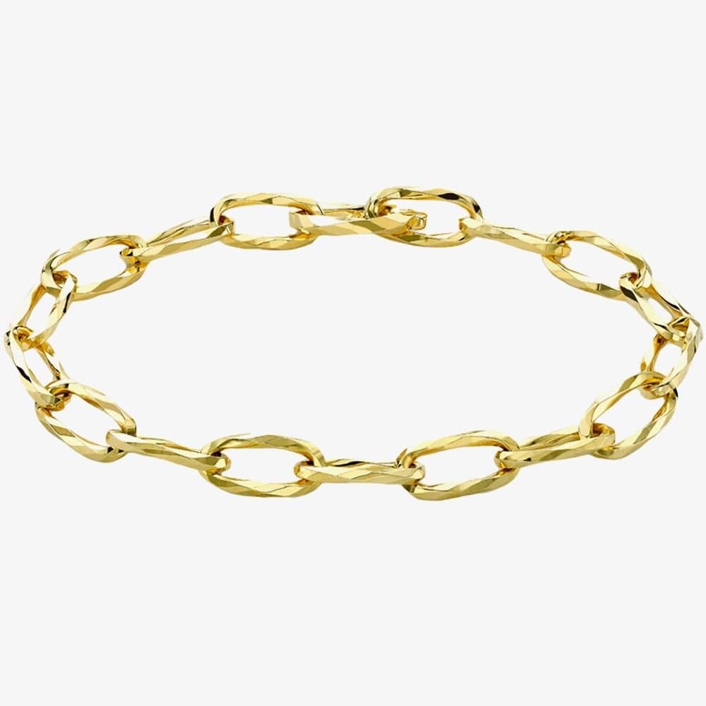 T.H.Baker T.H.Baker Gold Belcher Bracelet