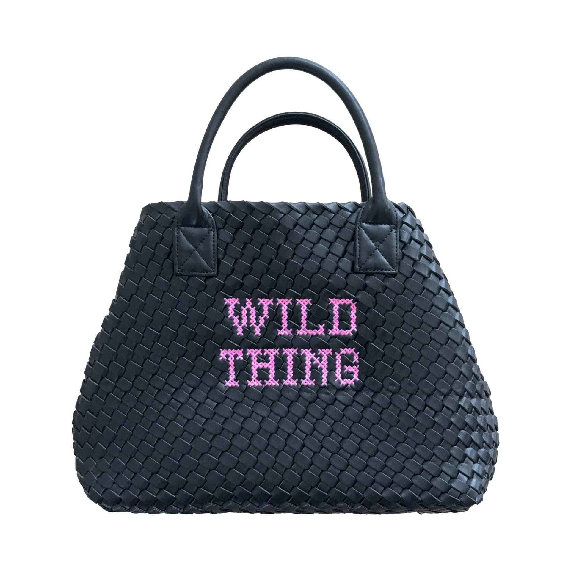 Lilly Loves Lilly Loves Black Embroidered Handbag