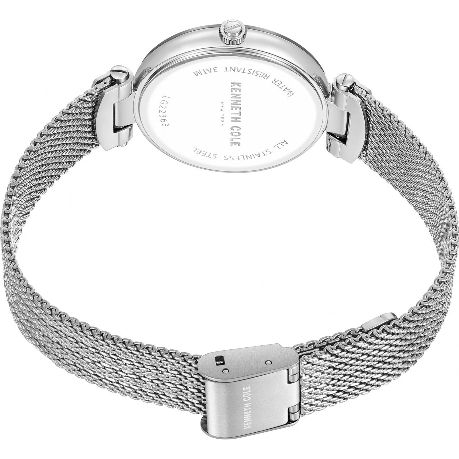 Kenneth Cole Kenneth Cole Women's KCWLG2236301 Classic 34mm Quartz Watch in Silver - 2