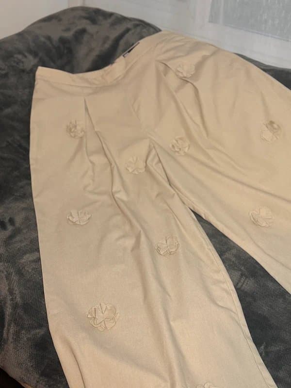 ASOS ASOS Luxe 3D flower trouser