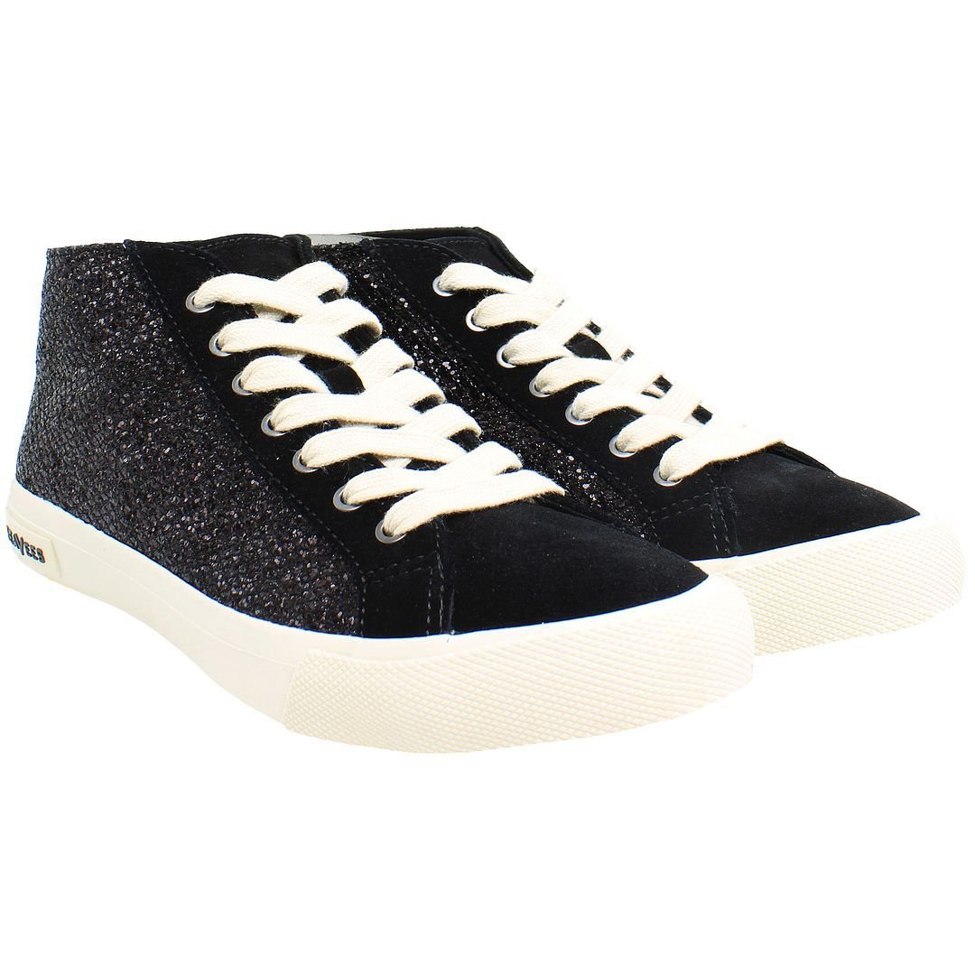 Seavees Seavees Women's California Special Nova Lace-Up Black Synthetic Shoes - 2