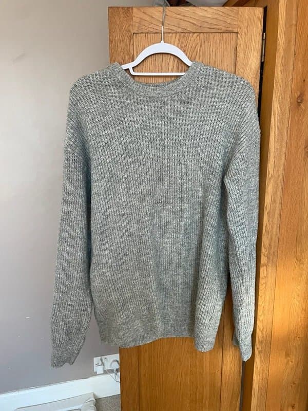 New Look Grey knitted jumper