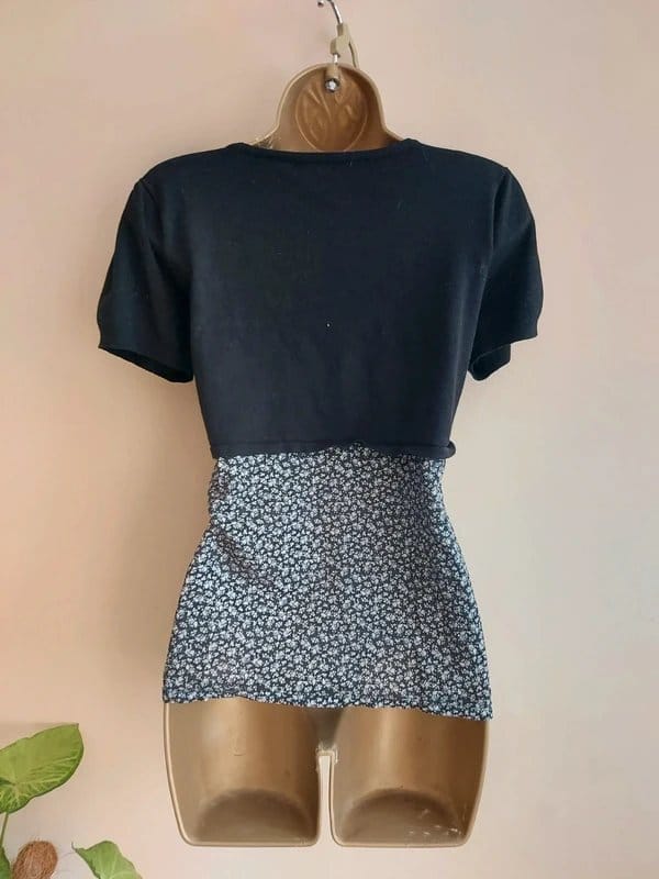 F&F Vintage Floral Print V-Neck Cami Top