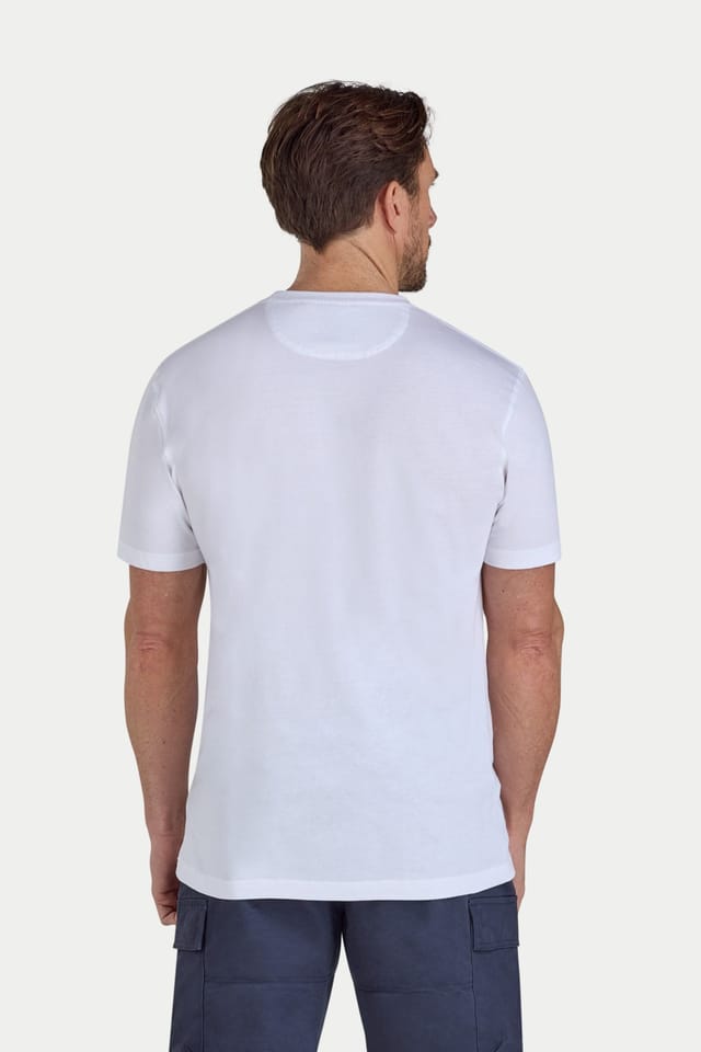 raging bull Raging Bull Men's Beach Rugby T-Shirt in White - 2