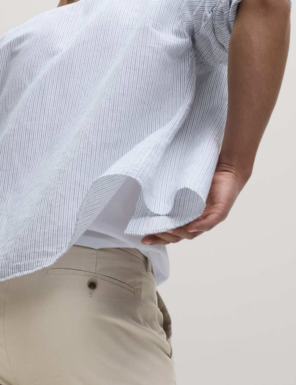 Marks & Spencer M&S Medium Beige Skinny Fit Stretch Chinos