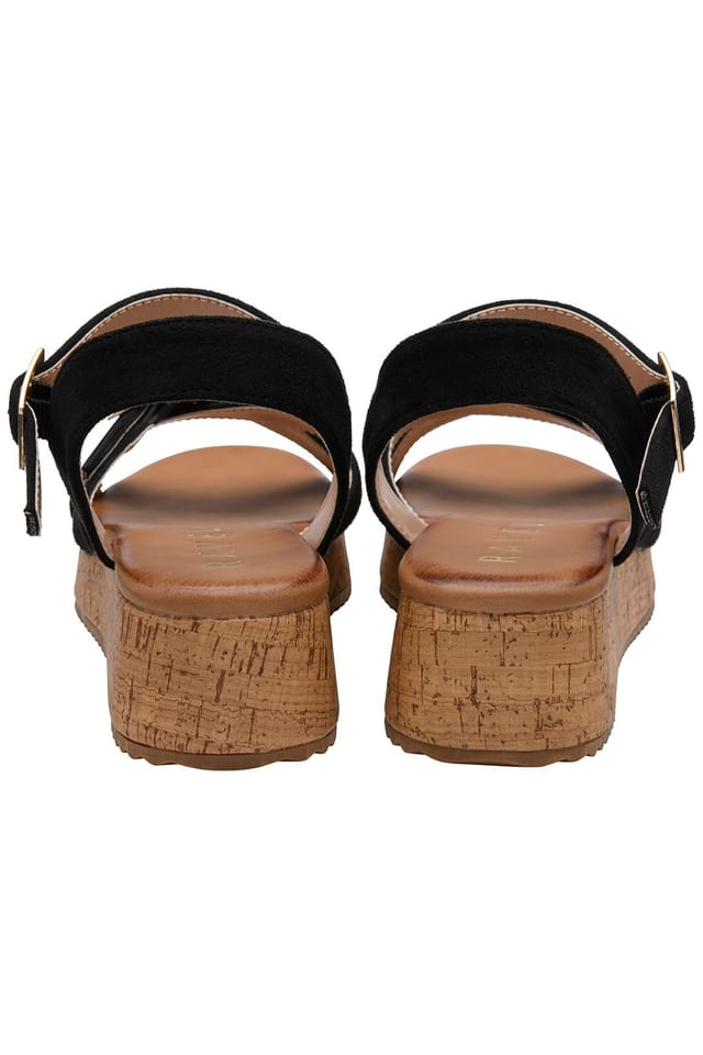 Ravel Ravel Women's 'Eals' Platform Sandals in Black - 3