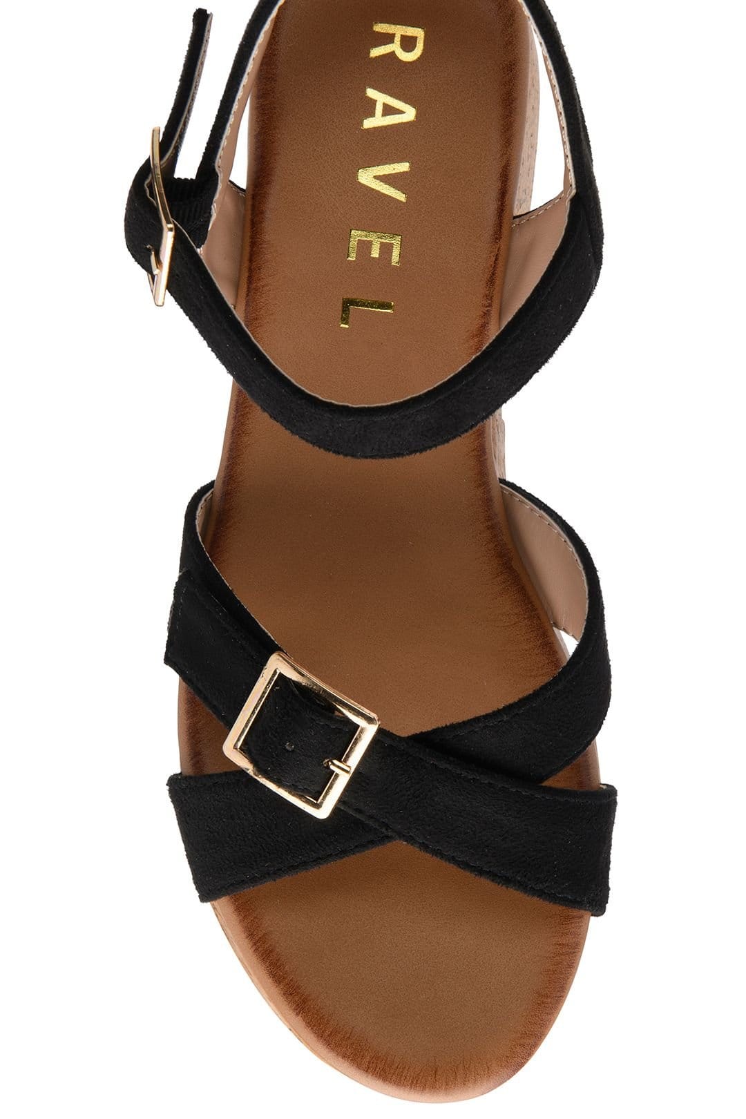 Ravel Ravel Women's 'Eals' Platform Sandals in Black - 4