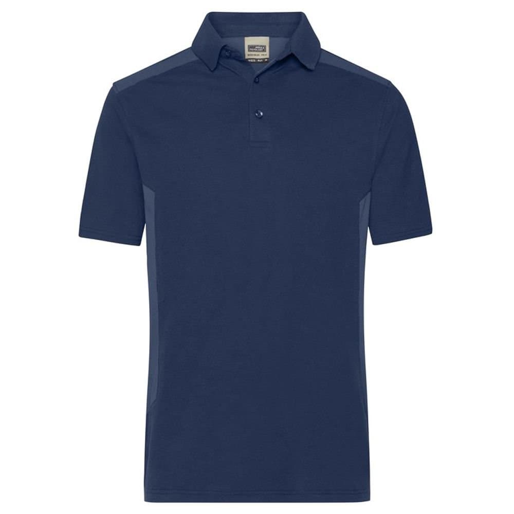 James and Nicholson James and Nicholson Men's Strong Work Polo Shirt in Navy