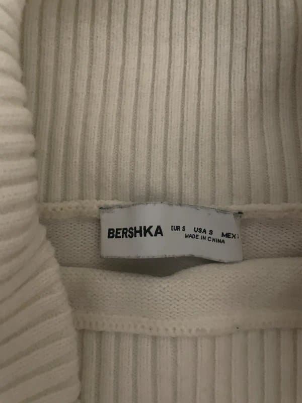 Bershka bershka off the shoulder fold over jumper