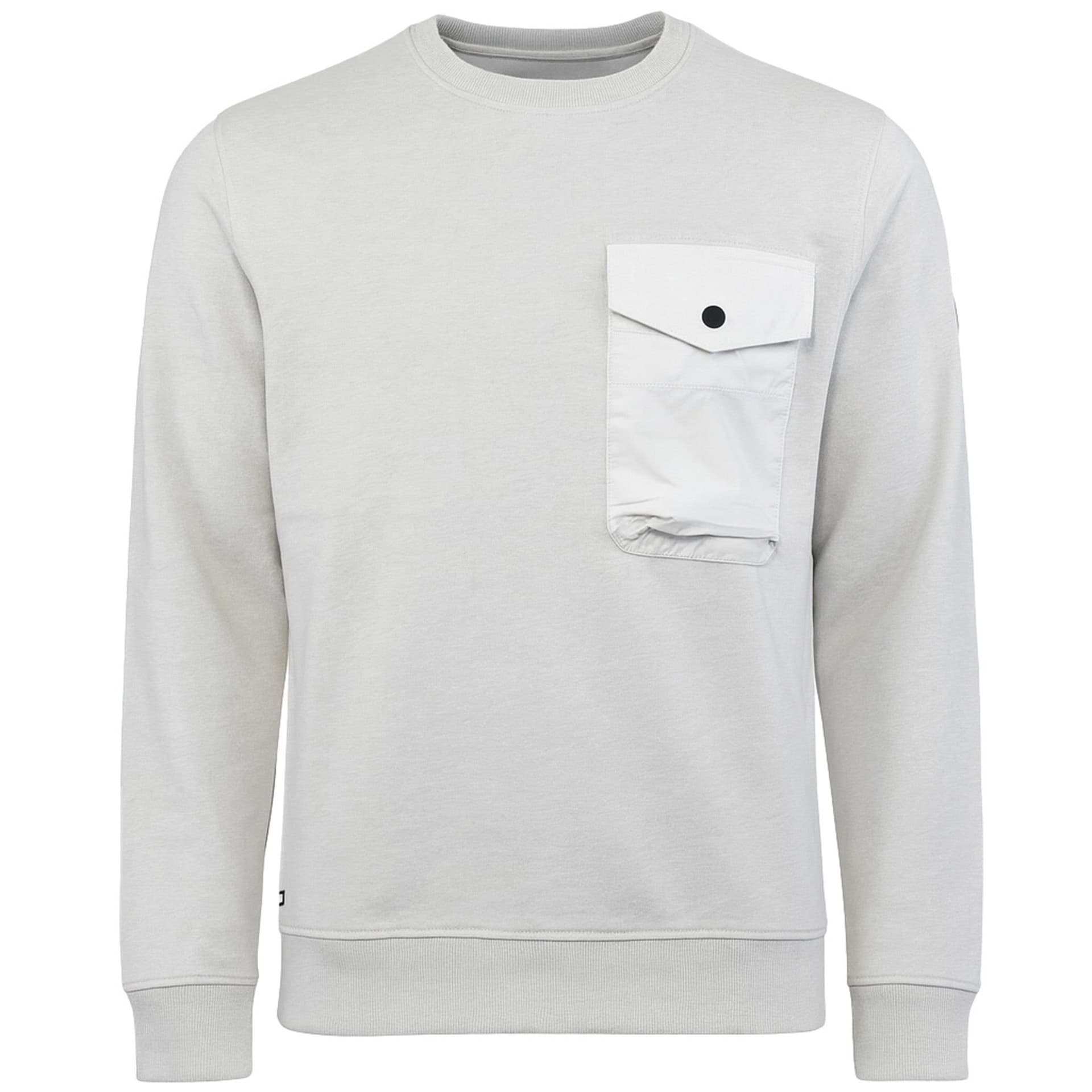 Weekend Offender Weekend Offender Men's Kesey Silver Sweater