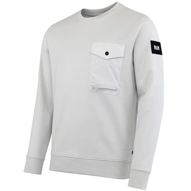 Weekend Offender Weekend Offender Men's Kesey Silver Sweater - 2