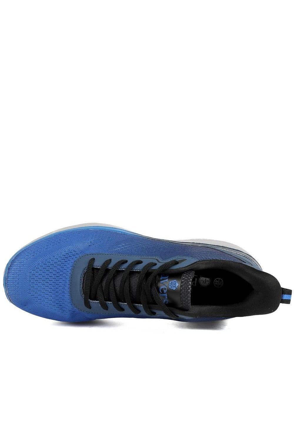 Pavers Pavers Men's Wide Fit Active Trainers with Memory Foam Insole in Blue - 4