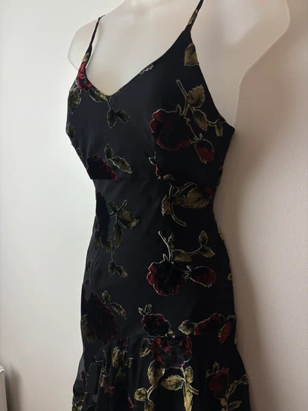 Never Fully Dressed Never Fully Dressed Senorita Rose Velvet Devore Dress