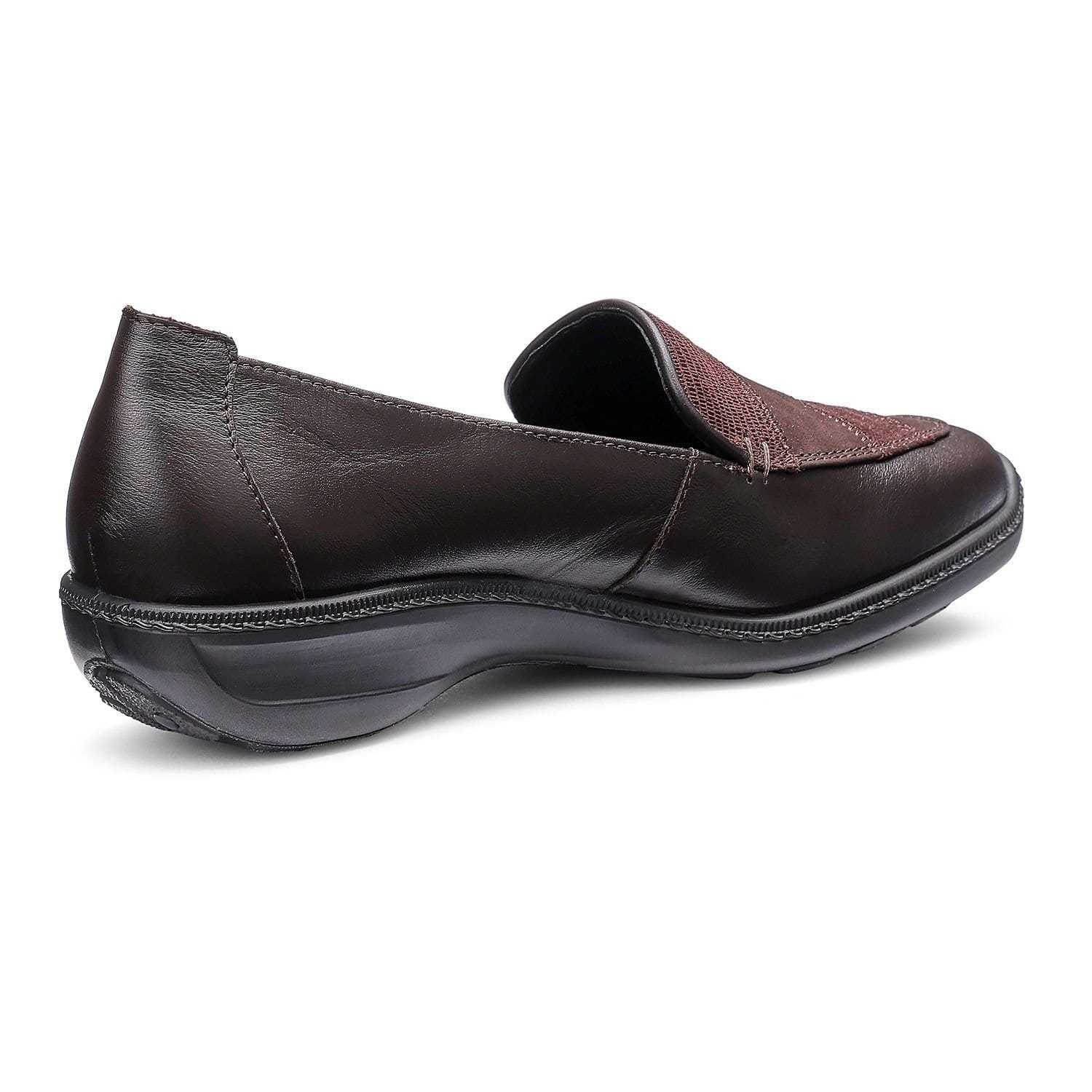 Hotter Hotter Women's Wide Fit 'Faith II' Loafers in Chocolate - 4