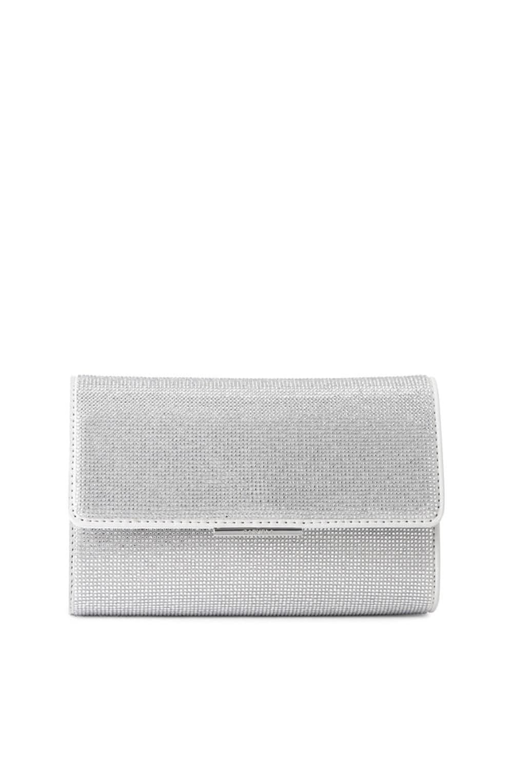 Carvela Carvela Women's 'Anna Clutch Bag' in Silver
