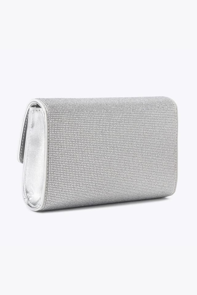 Carvela Carvela Women's 'Anna Clutch Bag' in Silver - 3