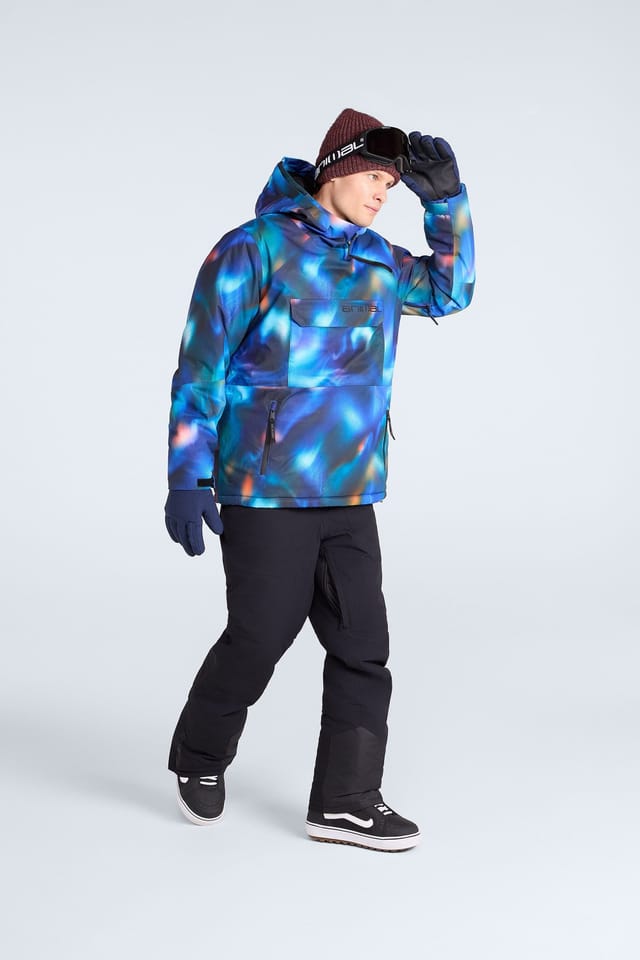 Animal Animal Men's 'Snowstorm' Waterproof Regular Fit PrimaLoft® Insulated Ski Jacket in Bright Blue - 2
