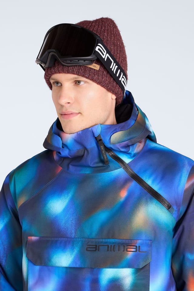 Animal Animal Men's 'Snowstorm' Waterproof Regular Fit PrimaLoft® Insulated Ski Jacket in Bright Blue - 3