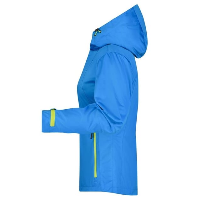 James and Nicholson James and Nicholson Women's Outdoor Jacket in Mid Blue - 3